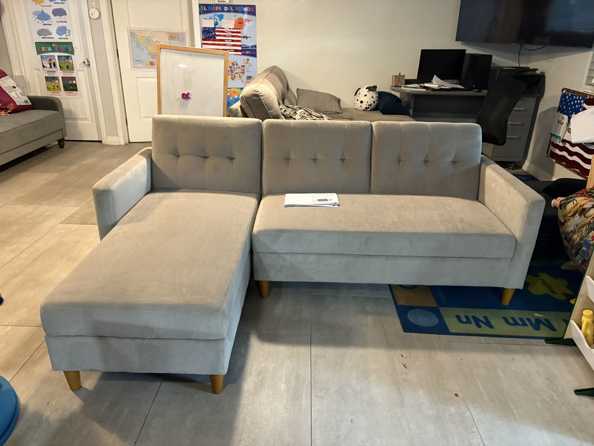 NEW L Futon