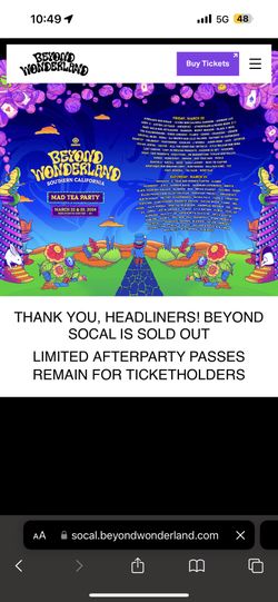 Day 2 Available Wristbands.
