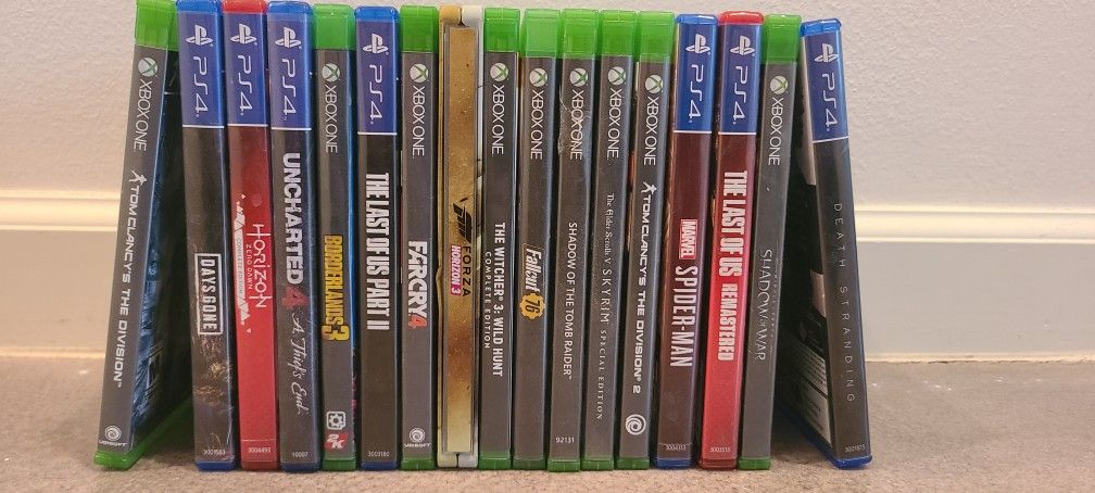 Xbox And PS4 Games
