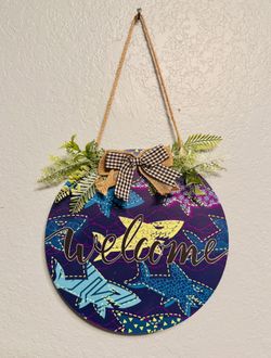 HOME DECOR WELCOME SIGN 