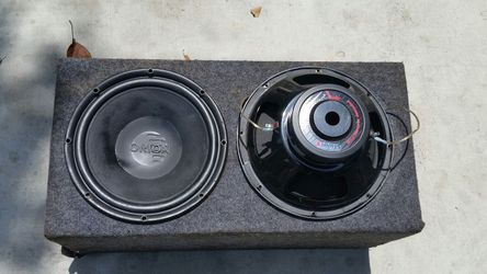 Speakers oreon xtr 12" 500w $120