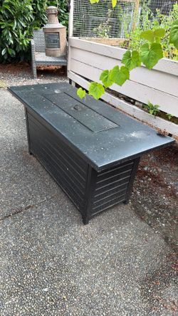 Fireplace table