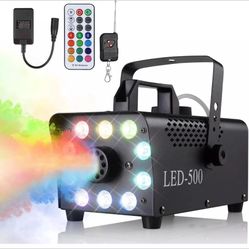 10 Light Fog Machine 