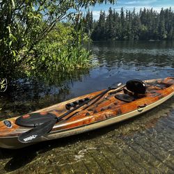 Pelican Covert 120 Angler Fishing Kayak Kyak 