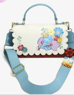 Loungefly Disney Dumbo Floral Crossbody Bag - BoxLunch Exclusive (NEW WITH TAG)