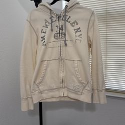 American Eagle Fleece Hooded Jacket