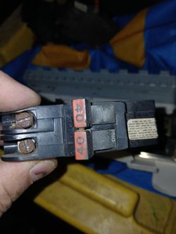 Federal pacific circuit breakers 40