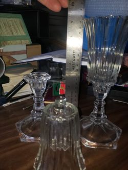 Two piece candle holders