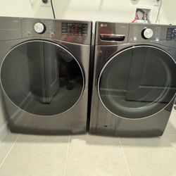LG ThinQ Washer and Dryer Set