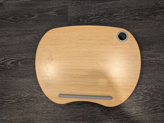 Bamboo Lap Desk For Laptop With Cushion