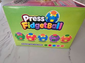 1 Box (24pcs) Viral Press FidgetBall Assorted Colors Set
