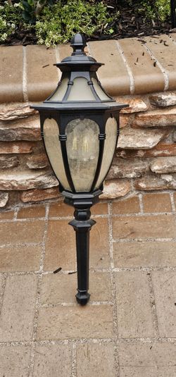 Metal colonial outdoor  lights