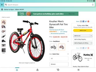 Krusher sixteen 20 bike sale