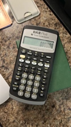 Financial calculator fully functional