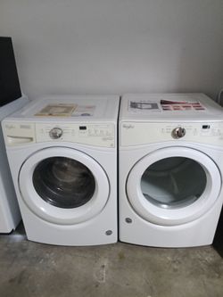 Whirlpool front load washer and dryer