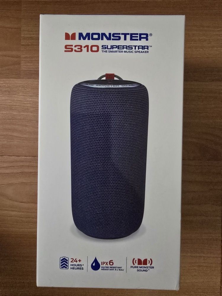 Monster Portable Bluetooth Wireless Speaker