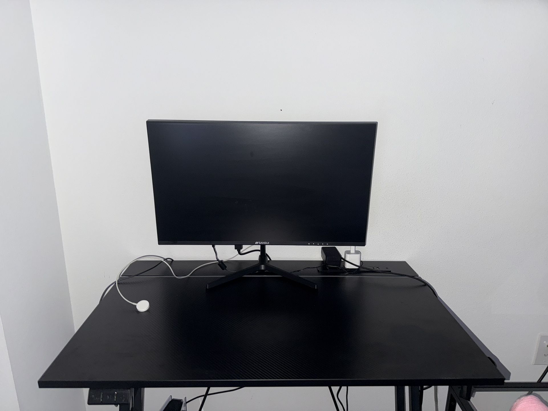 Gaming Desk + Gaming Monitor