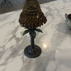 Decorative Palm Tree Candle Holder