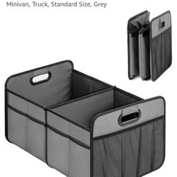 Simple Deluxe Car Trunk Organizer, 2 Compartments