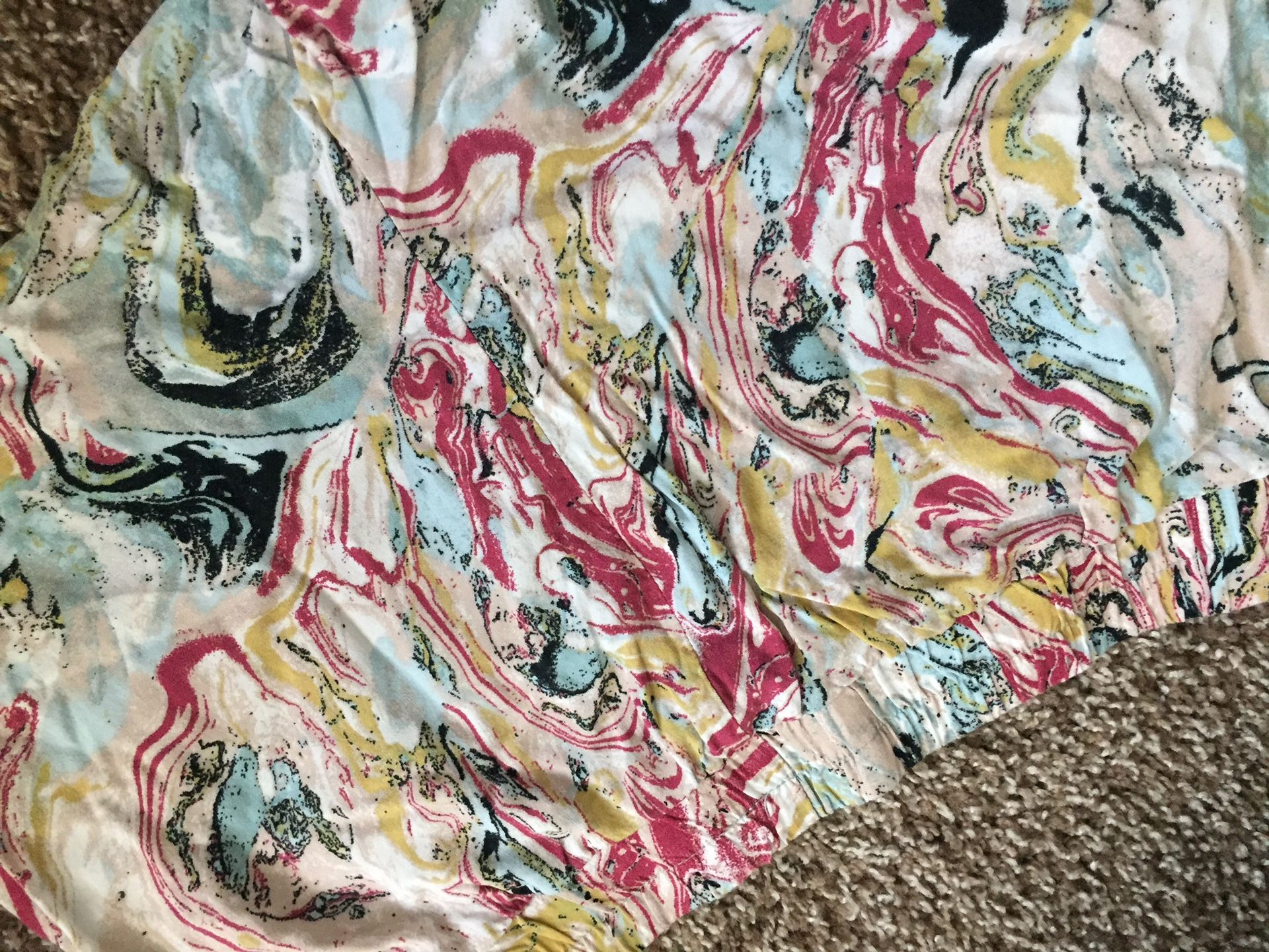 Size small fabric shorts