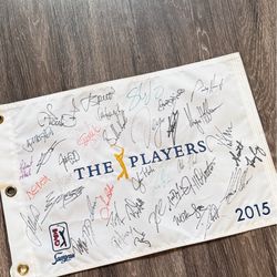 Player’s Championship Signed Flag