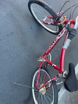 Red bike