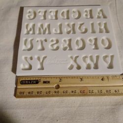 Alphabet Silicon Mold $8