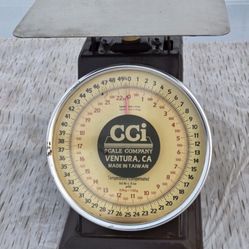 Scale  50 Pound Maximum 