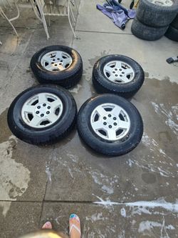 265.70.17 tires for Chevrolet Silverado, Suburban, Tahoe, GMC, and others