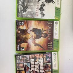 Xbox 360 Games Lot 