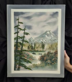 Art #533 Lazy River Rainier Lavender