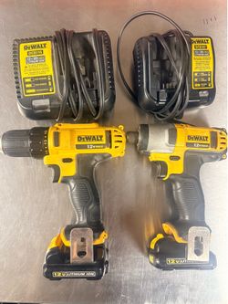 Dewalt 12v impact and drill