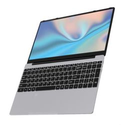 N5095 15.6 inch Laptop, 8GB+256GB, Windows 11 Intel Celeron N5095 Quad Core, Support Fingerprint Unlock, US Plug (Silver)