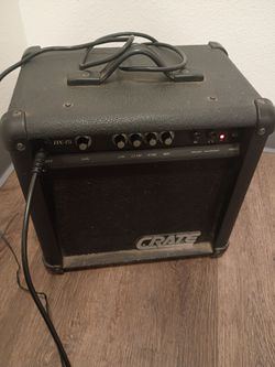 Crate Bx15 12 to 15 watt guitar amp