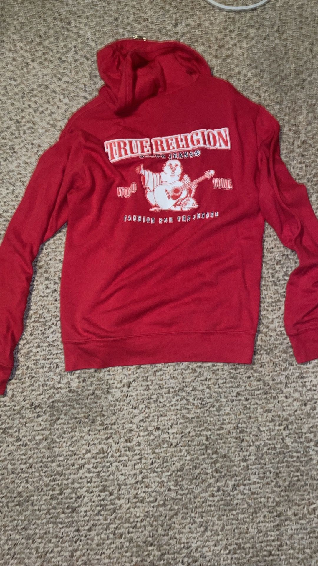 True Religion  Zipper Hoodie Size XL 