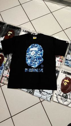 Dark Blue Camo Bape Tee