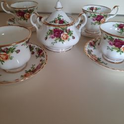 Royal Albert old country roses 10pc 