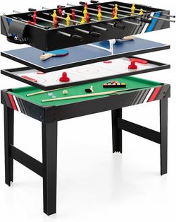 4-in-1 Multi-Game Table