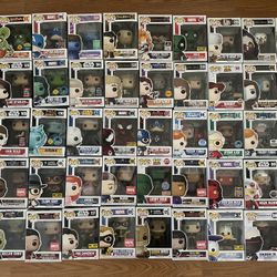 Assorted Funko Pops