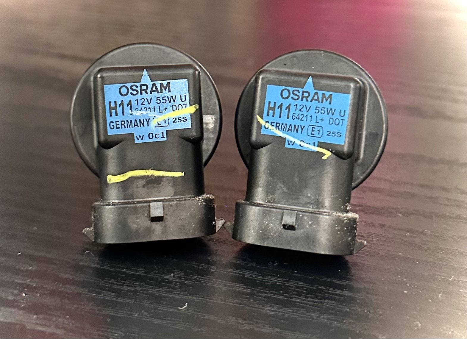 Headlight Bulbs Osram H11 OEM Halogen- 12V 55W