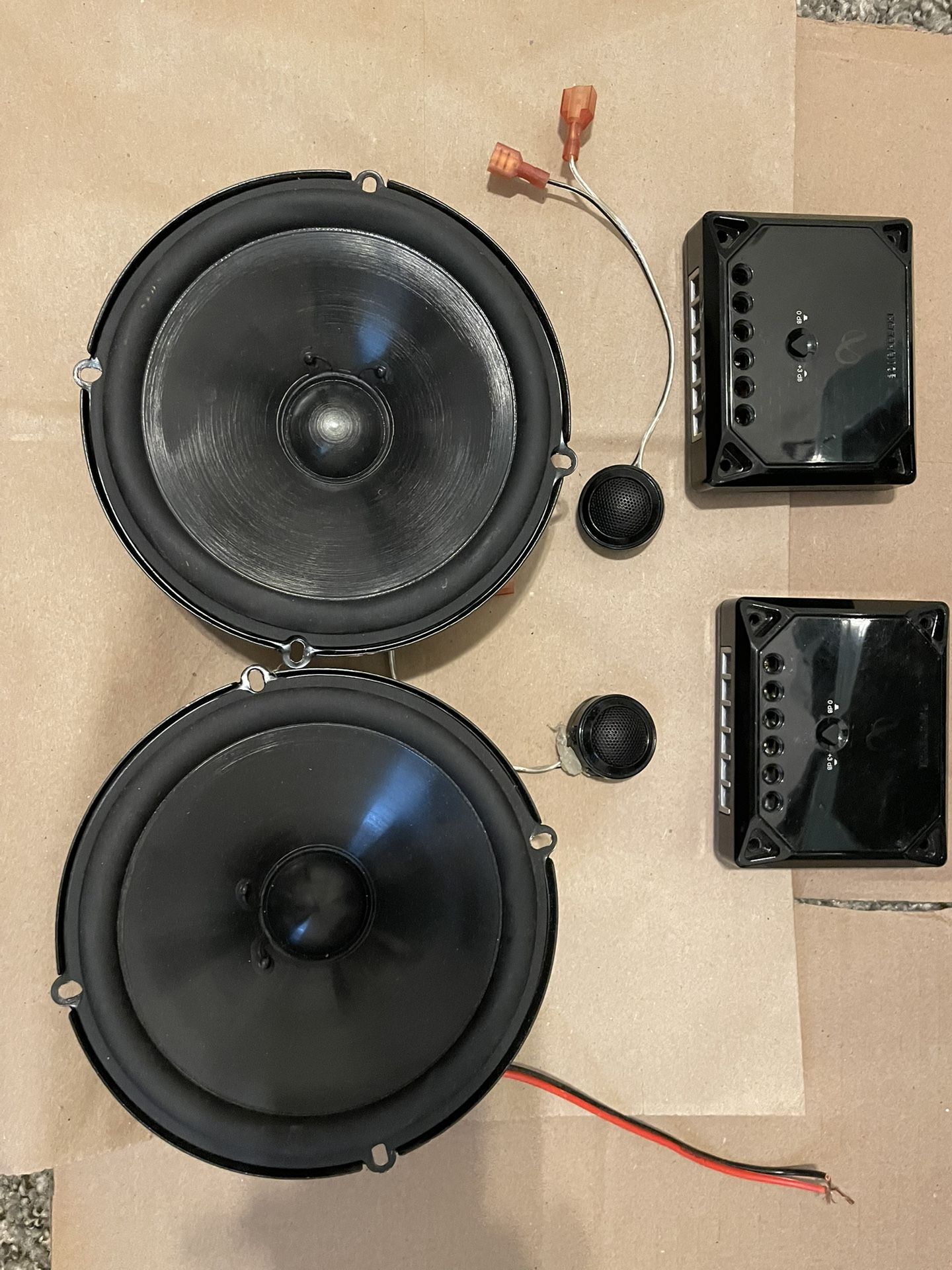6:5 Infinity Components Speakers 
