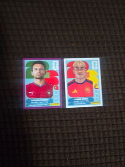 2 Panini stickers