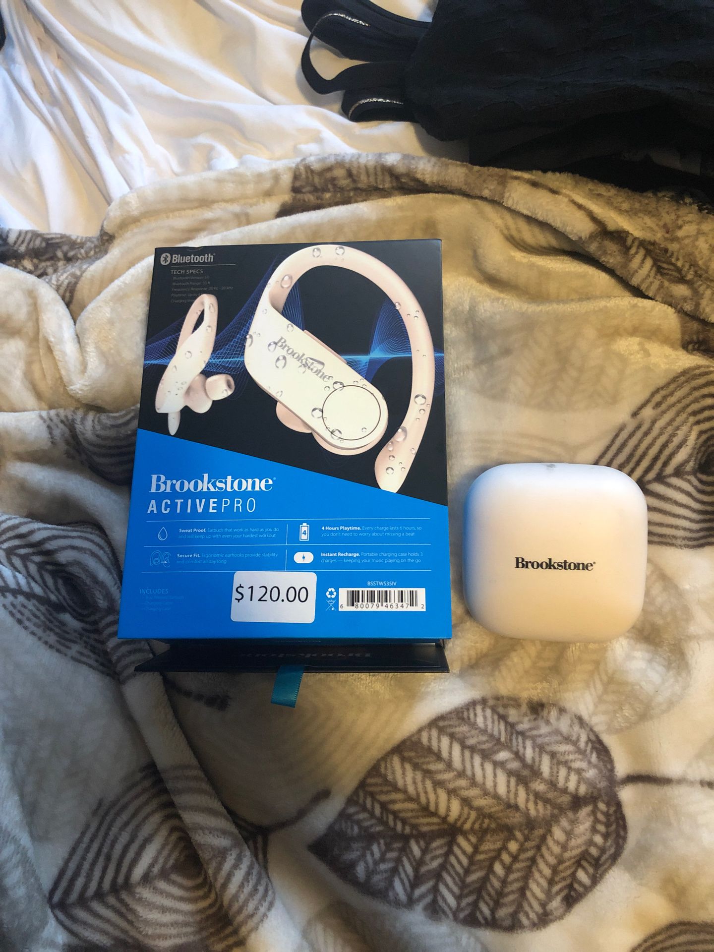 Brookstone. Wireless earbuds