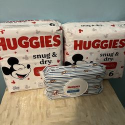 Huggies Diapers And Wipes