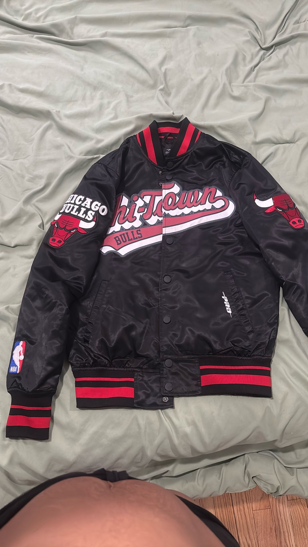 Pro Standard Small Black And Red Bomber