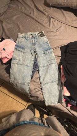 Size 10, Jean bellbottoms cargo pants