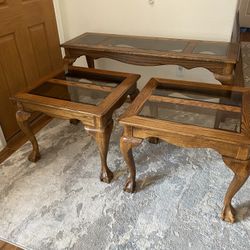 Wood End Tables 