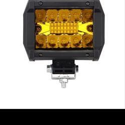 Yellow LED Light Bar - Spot/Flood Combo