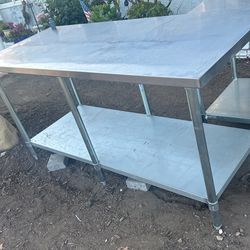 Large Steel Tables