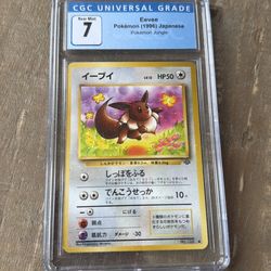 Eevee jungle 1996 PSA 7